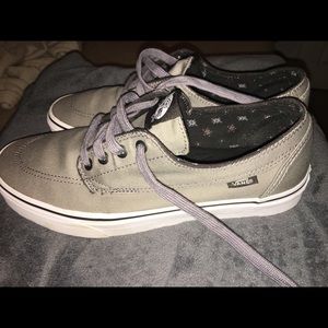 Gray Vans - Mens 8 - Women’s 9.5